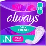 Always Dailies normal fresh scent inlegkruisjes