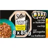Sheba Mini filets gevogelte in saus 8-pack