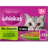 Whiskas 7+ Mix selectie in saus 12-pack